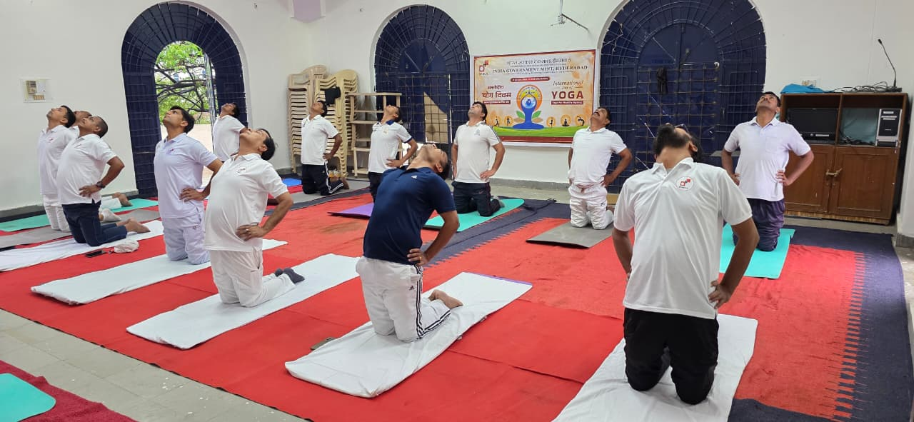 Internation Yoga Day-2026 organized in India Government Mint, Hyderabad