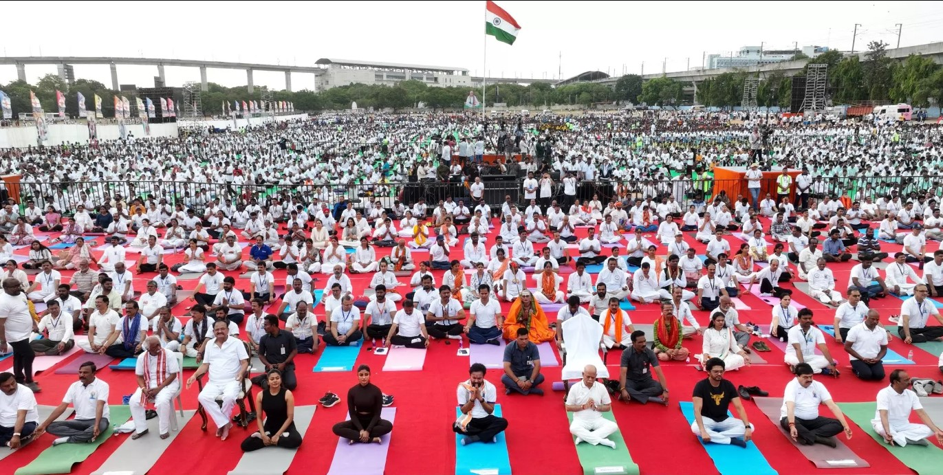 Participation of the India Government Mint, Hyderabad, in the “24-Hour Countdown Event” organized on the occasion of International Yoga Day 2026.